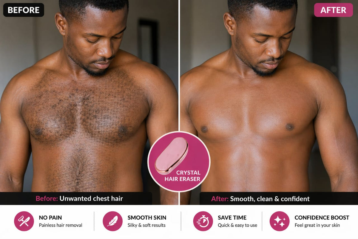 Remove Hair Instantly Without Pain✨ (Crystal Hair Eraser)
