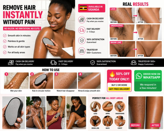 Remove Hair Instantly Without Pain✨ (Crystal Hair Eraser)